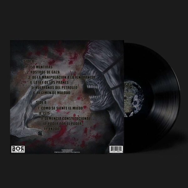 De la Manipulacion a La Ignorancia - Vinyl - Back